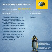 Widerstand Innenraumgebläse 12 V 4-polig HELLA für u.a. FIAT PUNTO