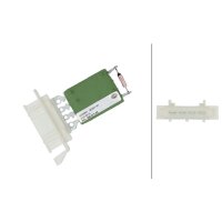 Widerstand Innenraumgebläse 12 V 4-polig HELLA...