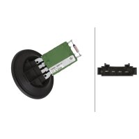 Widerstand Innenraumgebläse 12 V 4-polig HELLA...