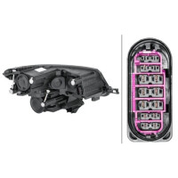 Hauptscheinwerfer-Set links rechts H8 H7/H7 W5W PWY24W HELLA für SKODA KODIAQ