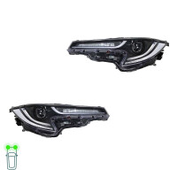 Hauptscheinwerfer-Set links rechts 12 V LED HELLA...