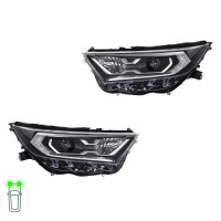 Hauptscheinwerfer-Set links rechts 12 V LED WY21W HELLA...