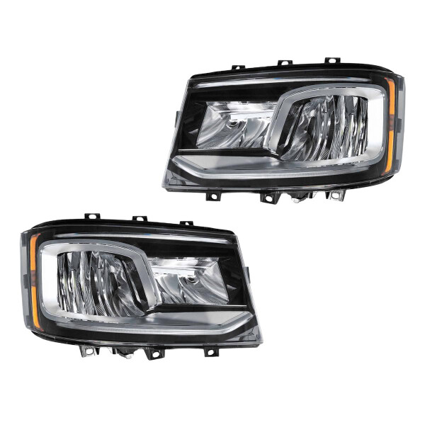 Hauptscheinwerfer-Set links rechts 24 V LED HELLA für u.a. SCANIA P II