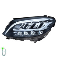 Hauptscheinwerfer-Set links rechts LED HELLA für u.a. MERCEDES-BENZ C-KLASSE
