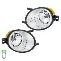 Front Fog Light Set left right 12 V H8 HELLA suitable for...