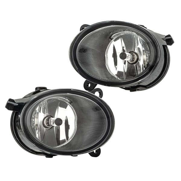 Front Fog Light Set left right 12 V H7 HELLA suitable for e.g. AUDI A6