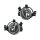 Nebelscheinwerfer-Set links rechts 12 V H8 HELLA für u.a. FORD FOCUS