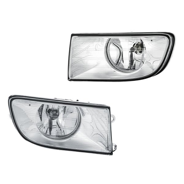 Front Fog Light Set left right 12 V H8 HELLA for e.g. SKODA OCTAVIA