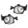 Front Fog Light Set left right 12 V H10 HELLA for e.g. OPEL CORSA