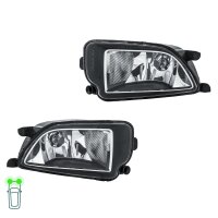 Front Fog Light Set left right 12 V H8 bulb technology...