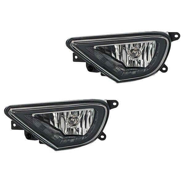Front Fog Light Set left right 12 V H11 HELLA suitable for VW TOUAREG