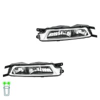 Front Fog Light Set left right 12 V H8 P21W HELLA for...