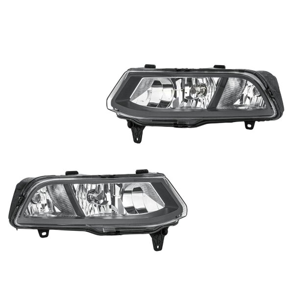 Nebelscheinwerfer-Set links rechts 12 V H8 P21W HELLA für u.a. VW POLO