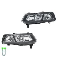 Front Fog Light Set left right 12 V H8 HELLA suitable for...