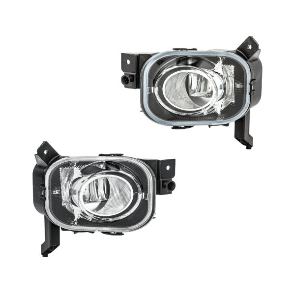 Front Fog Light Set left right 12 V H3 HELLA suitable for e.g. OPEL CORSA