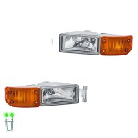 Nebelscheinwerfer-Set links rechts 24 V H4 P21W HELLA...