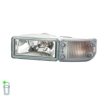 Nebelscheinwerfer-Set links rechts 24 V H4 PY21W HELLA für u.a. MAN TGS