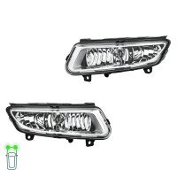 Front Fog Light Set left right 12 V H8 HELLA suitable for...