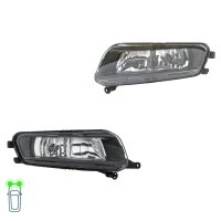 Front Fog Light Set left right 12 V H8 HELLA suitable for...