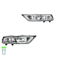 Front Fog Light Set left right 12 V H8 HELLA suitable for...