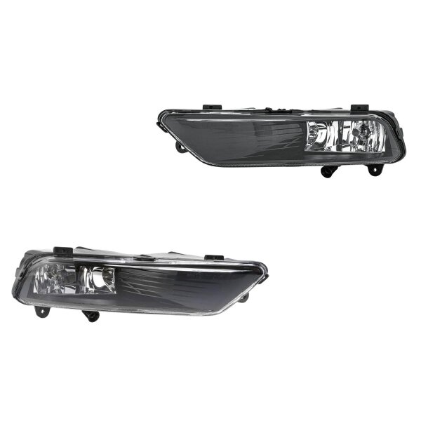 Front Fog Light Set left right 12 V H8 HELLA suitable for e.g. VW GOLF
