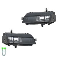 Front Fog Light Set left right 12 V H11 HELLA suitable...