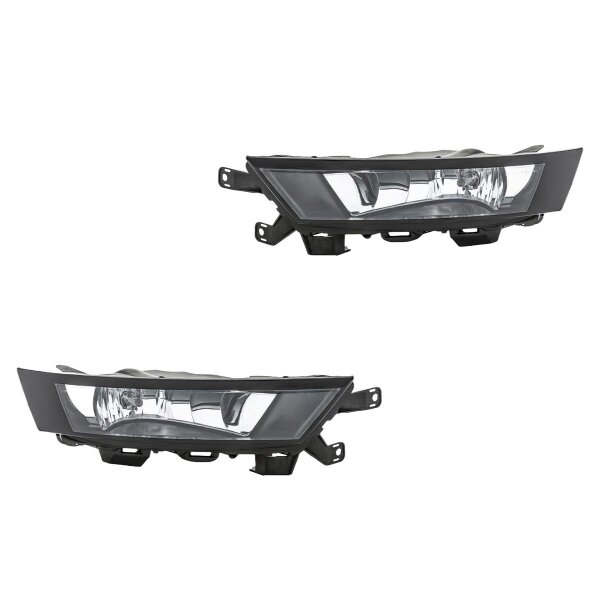 Front Fog Light Set left right 12 V H8 HELLA for e.g. SKODA RAPID