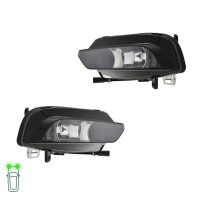 Front Fog Light Set left right 12 V H8 HELLA suitable for...