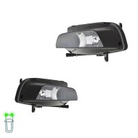 Front Fog Light Set left right 12 V H8 HELLA suitable for...