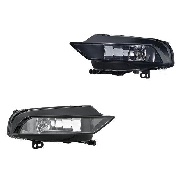 Front Fog Light Set left right 12 V H8 HELLA suitable for e.g. AUDI A3