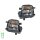 Nebelscheinwerfer-Set links rechts 12 V H21W H8 P21W HELLA für VW SCIROCCO