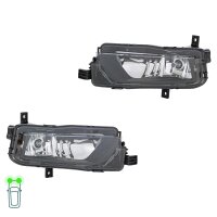 Front Fog Light Set left right 12 V H11 HELLA suitable...