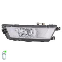 Front Fog Light Set left right 12 V H8 HELLA suitable for SKODA RAPID