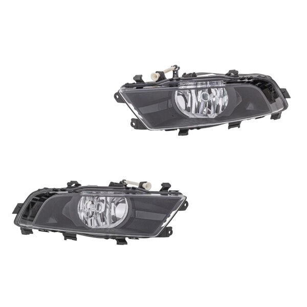 Front Fog Light Set left right 12 V H8 HELLA for e.g. SKODA SUPERB