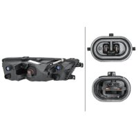 Front Fog Light Set left right 12 V H8 LED HELLA for e.g. SKODA RAPID