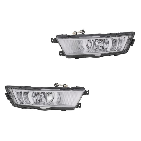 Nebelscheinwerfer-Set links rechts 12 V H8 LED HELLA für u.a. SKODA RAPID