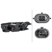 Nebelscheinwerfer-Set links rechts 12 V H8 LED HELLA für u.a. SKODA RAPID