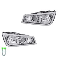 Front Fog Light Set left right 24 V H7/H3 HELLA for e.g....