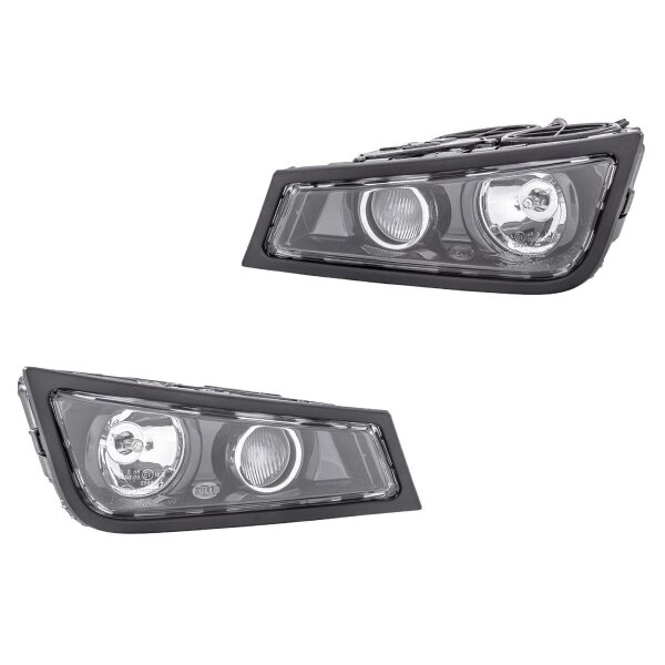 Front Fog Light Set left right 24 V H3 HELLA suitable for e.g. VOLVO FM