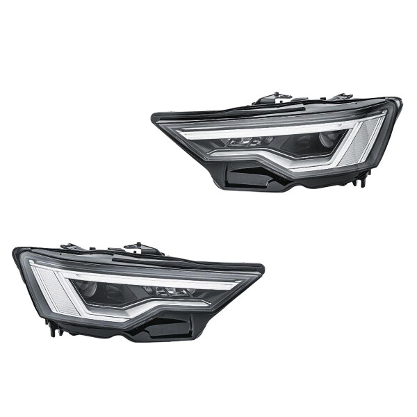 Hauptscheinwerfer-Set links rechts 12 V LED Matrix HELLA für u.a. AUDI A6
