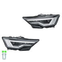 Hauptscheinwerfer-Set links rechts 12 V LED Matrix HELLA...