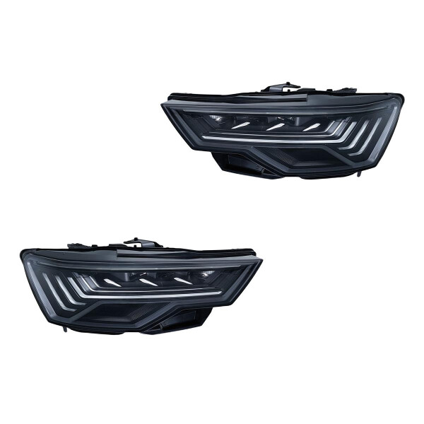 Hauptscheinwerfer-Set links rechts 12 V LED Matrix HELLA für AUDI