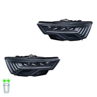 Hauptscheinwerfer-Set links rechts 12 V LED Matrix HELLA...