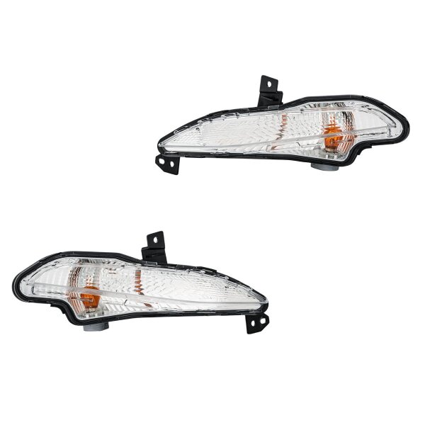 Direction Indicator Set front left right PY21W Halogen HELLA for e.g. PEUGEOT