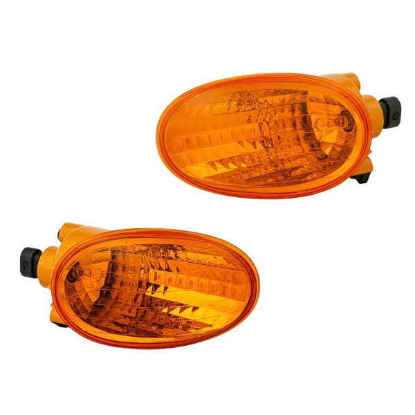 Direction Indicator Set front left right 12 V H21W Halogen HELLA for FIAT