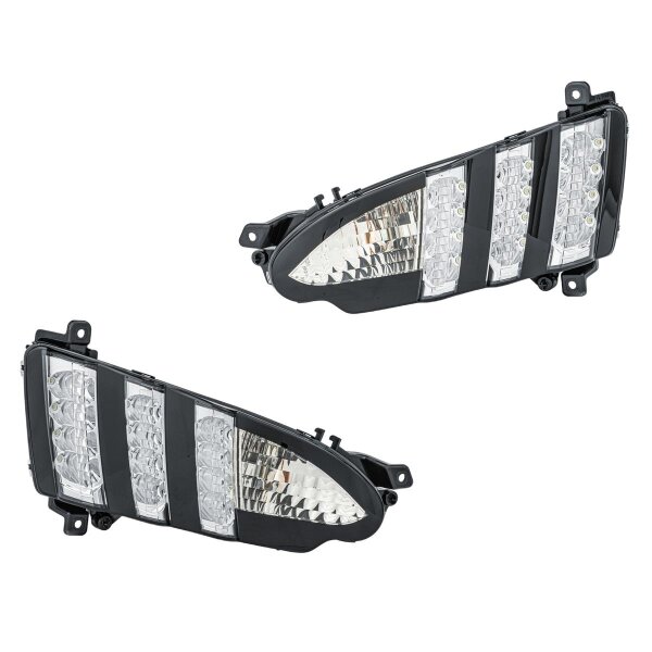 Tagfahrleuchten-Set links rechts LED PY21W HELLA passend für PEUGEOT 508