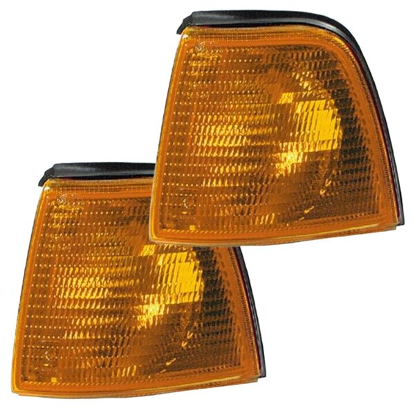 Blinkleuchten-Set vorne links rechts P21W Halogen HELLA passend für AUDI 80