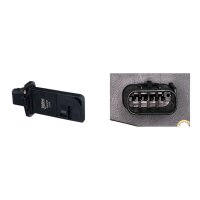 Mass Air Flow Sensor 14 V hot wire mass sensor 4-pin...