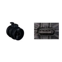 Mass Air Flow Sensor 14 V hot wire mass sensor 4-pole...