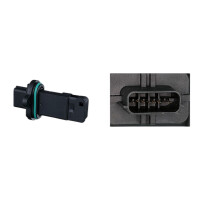 Mass Air Flow Sensor 14 V hot wire mass sensor 8-pin...